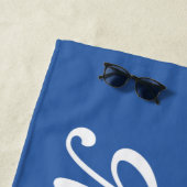 Seine Frau Strandtuch (Beispiel)