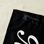 Seine Frau Strandtuch (Beispiel)