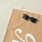 Seine Frau Strandtuch (Beispiel)