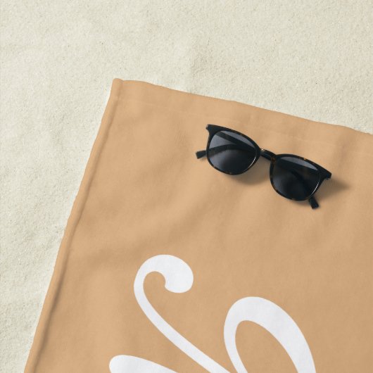 Seine Frau Strandtuch (Beispiel)