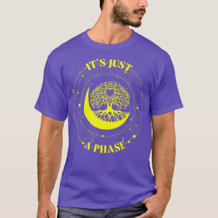 Seine gerade Phasen Moon Totalsolare Eclipse Astro T-Shirt