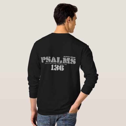 Seine Gnade hält an T-Shirt (Schwarz voll)