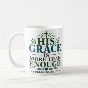 Seine Gnade ist mehr als genug Klassischer Christl Kaffeetasse