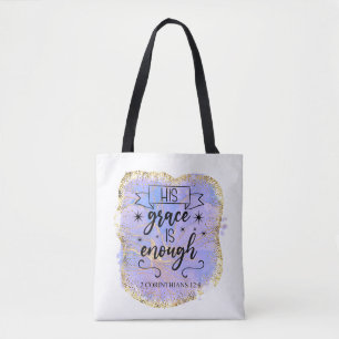 Seine Gnade reicht Tasche