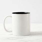 Seine Gnaden sind jede Morgen-Tasse neu Zweifarbige Tasse (Links)