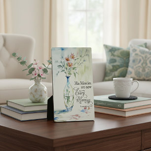 Seine Gnaden sind jeden Morgen neu Fotoplatte