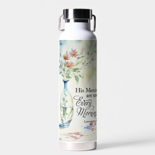 Seine Gnaden sind jeden Morgen neu Trinkflasche