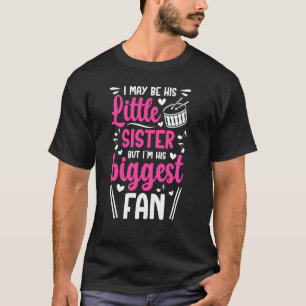 Seine größte Fan Drumline Schwester Proud Drumline T-Shirt