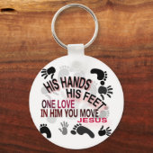 Seine Hände Schlüsselanhänger (Vorderseite)