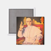 Seine Heiligkeit Papst Pius XII. - Katholische Kir Magnet (Vorderseite/Rückseite)