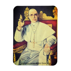 Seine Heiligkeit Papst Pius XII Magnet