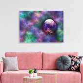 Seine hellen Materialien Leinwand drucken (Insitu (Wohnzimmer))