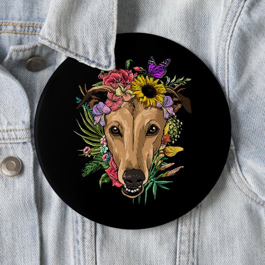 Seine Herbst-Yall-Niedlich Poodle-Herbstlaube Button (Beispiel)