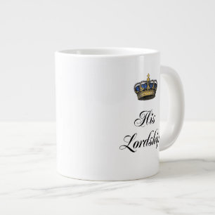 Seine Herrschaft Jumbo-Tasse
