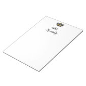 Seine Herrschaft Notizblock (angewinkelt)