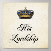 Seine Herrschaft Poster (Vorne)