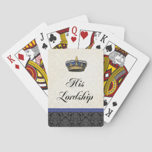 Seine Herrschaft Spielkarten