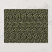 Seine & ihre Art Deco Silhouette Hochzeitskollekti Begleitkarte (Rückseite)