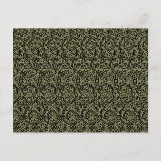 Seine & ihre Art Deco Silhouette Hochzeitskollekti Begleitkarte (Rückseite)