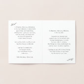 Seine & ihre Stimmen Folienkarte (Innenseite)