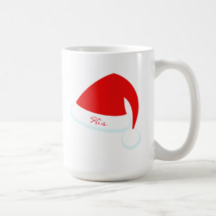 Seine & ihre Weihnachtsmannmütze Urlaub Tasse