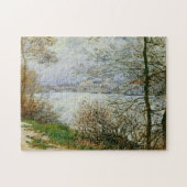 Seine, Île de la Grande Jatte Monet Kunstschätze Puzzle (Horizontal)