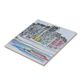 Seine| Ile Saint-Louis, Paris Fliese (Seite)