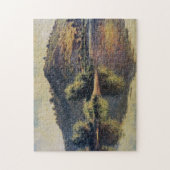 Seine im Hafen von Villez Monet Feine Kunst Puzzle (Vertikal)