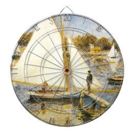 Seine in Argenteuil Auguste Renoir Dartscheibe