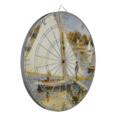 Seine in Argenteuil Auguste Renoir Dartscheibe (Vorderseite Links)