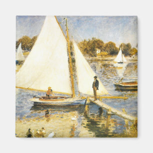 Seine in Argenteuil Auguste Renoir Magnet
