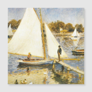 Seine in Argenteuil Auguste Renoir Magnetkarte