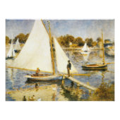 Seine in Argenteuil Auguste Renoir Poster (Vorderseite)