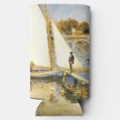 Seine in Argenteuil Auguste Renoir Selters Dosenkühler (Rückseite)