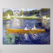 Seine in Asnieres (Skiff) Renoir Poster (Vorne)