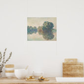 Seine in Giverny von Claude Monet Poster (Küche)
