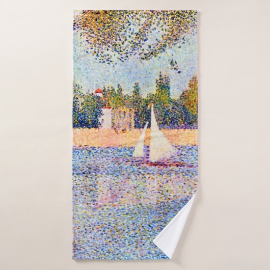 Seine in La Grande Jatte, Seurat Badehandtuch (Badehandtuch)