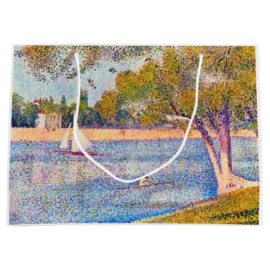 Seine in La Grande Jatte, Seurat Große Geschenktüte (Vorderseite)