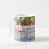 Seine in La Grande Jatte, Seurat Kaffeetasse (Vorderseite Links)