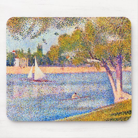 Seine in La Grande Jatte, Seurat Mousepad (Vorne)