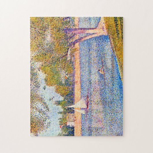 Seine in La Grande Jatte, Seurat Puzzle (Vertikal)