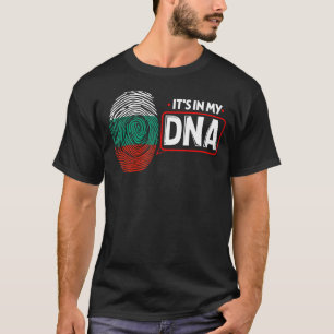 Seine in meiner DNA-Nationalflagge bulgarische Pat T-Shirt