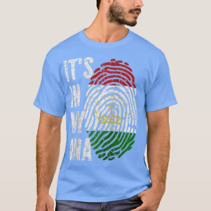 SEINE IN MEINER DNA - Tadschikistan - Flagge Tadsc T-Shirt