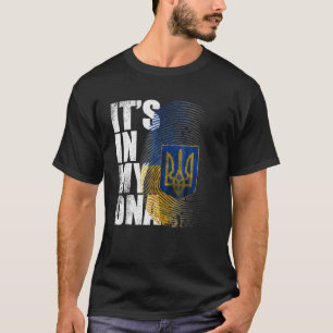 Seine in meiner DNA ukrainische Unterstützung Ukra T-Shirt
