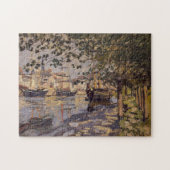 Seine in Rouen von Claude Monet Puzzle (Horizontal)