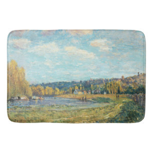 Seine in Saint-Cloud Alfred Sisley Badematte