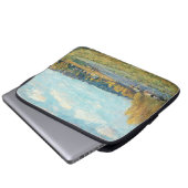 Seine in Saint-Cloud Alfred Sisley Laptopschutzhülle (Vorne Knopf)