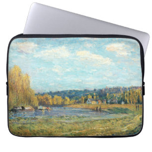 Seine in Saint-Cloud Alfred Sisley Laptopschutzhülle