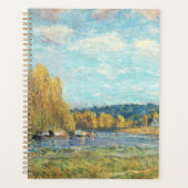 Seine in Saint-Cloud Alfred Sisley Planer (Vorderseite)
