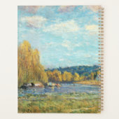 Seine in Saint-Cloud Alfred Sisley Planer (Rückseite)